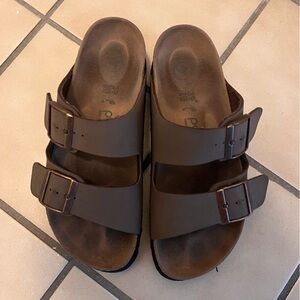 Birkenstock platform sandals